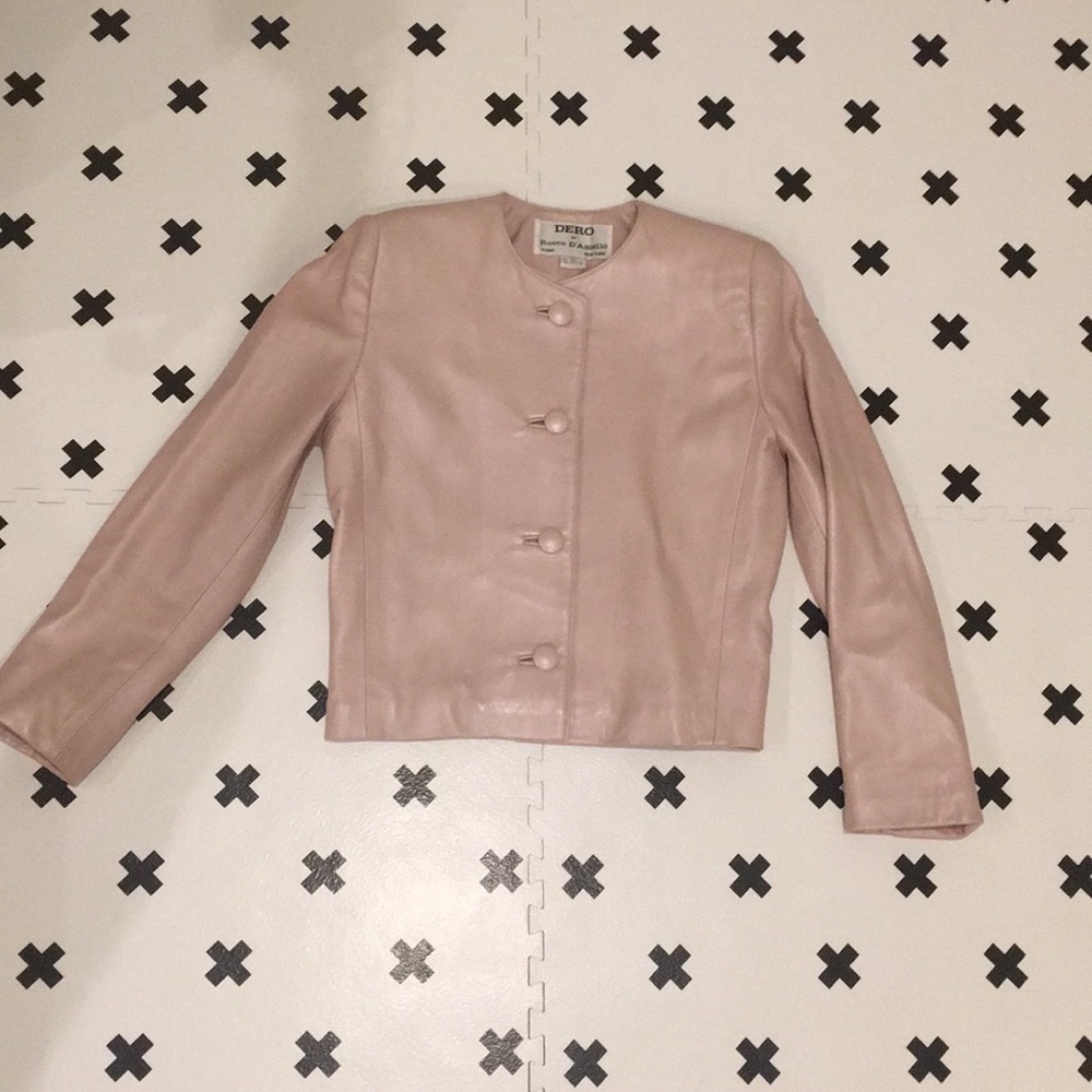 DERO by Rocco D’Amelio New York Leather Jacket EUC